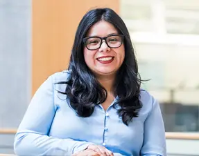 Robotics doctoral student, Karina Puente